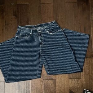 WILD FABLE Striped Blue Women's Jeans